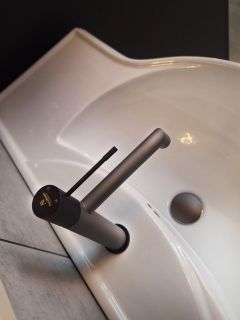 Смеситель для раковины AltroBagno Intento 0127 GrNe